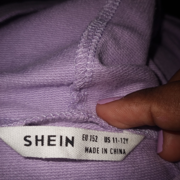 Girls cropped butterfly hoodie - Picture 4 of 4